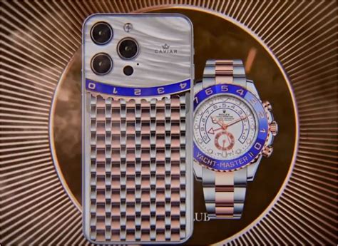 iphone 13 pro max rolex edition|Caviar unveils a Rolex.